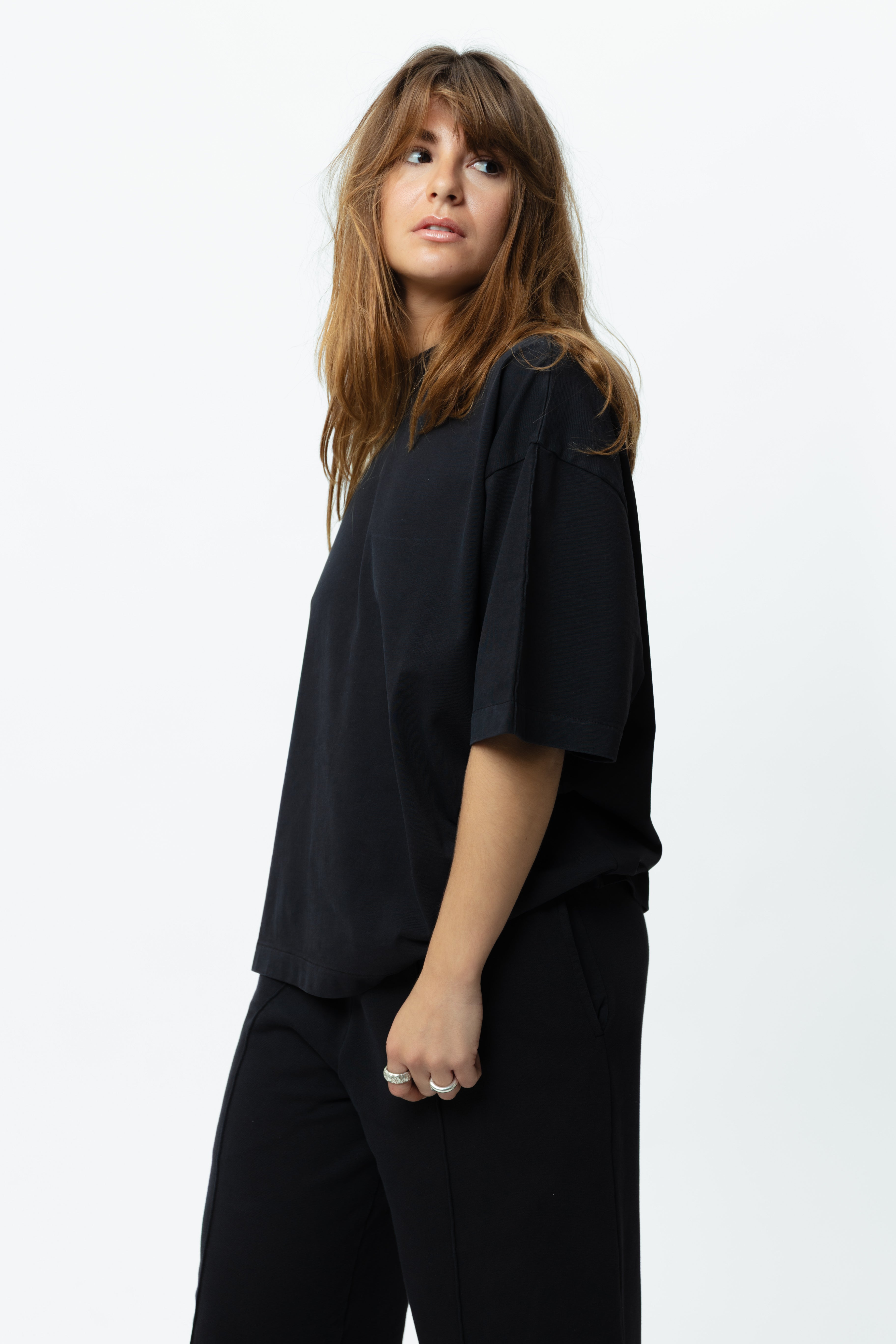 the weight tee (muted moon)